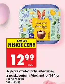 Biedronka Jajka z czekolady mlecznej z nadzieniem różne rodzaje oferta