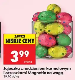 Biedronka Jajeczka z nadzieniem karmelowym i orzeszkami Magnetic na wagę oferta