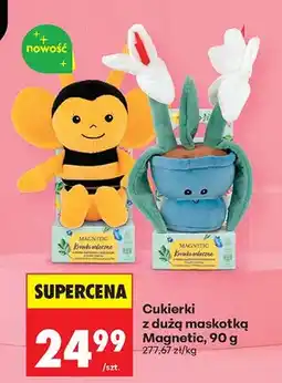 Biedronka Cukierki z dużą maskotką oferta