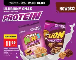 Biedronka Płatki śniadaniowe Cini Minis Protein obłędnie cynamonowe oferta