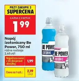 Biedronka Napój izotoniczny różne rodzaje oferta