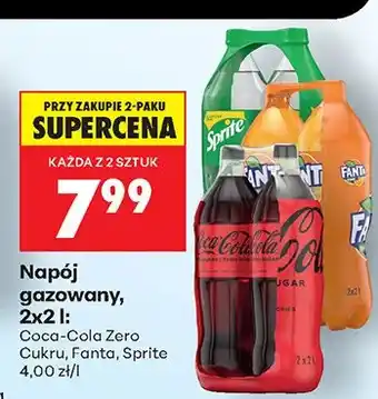 Biedronka Napój gazowany Coca-Cola Zero oferta