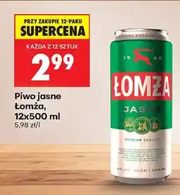 Biedronka Piwo jasne oferta