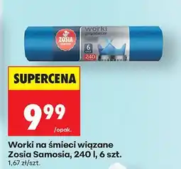 Biedronka Worki na śmieci wiązane oferta