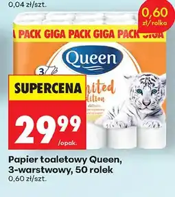 Biedronka Papier toaletowy 3-warstwowy, 50 rolek oferta