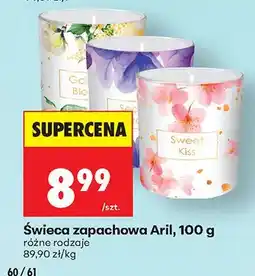 Biedronka Świeca zapachowa różne rodzaje oferta