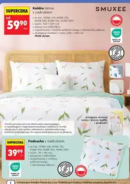 Biedronka Kołdra letnia z nadrukiem oferta