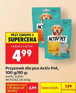 Biedronka Przysmak dla psa paski oferta