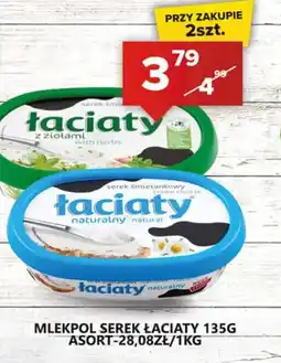 Spiżarnia Smakosza Mlekpol Serek Laciaty oferta