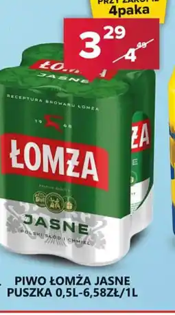 Spiżarnia Smakosza Piwo Lomża Jasne oferta