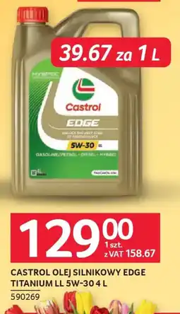 Selgros Castrol Olej silnikowy Edge Titanium LL 5W-30 oferta