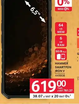 Selgros Hammer Smartfon Iron V oferta