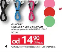 Selgros eXc Mobile kabel USB-A USB-C oferta