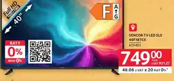 Selgros Sencor TV LED SLE oferta