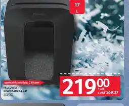 Selgros Niszczarka Fellowes LX41 oferta