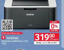 Selgros Drukarka laserowa Brother HL-1112E oferta