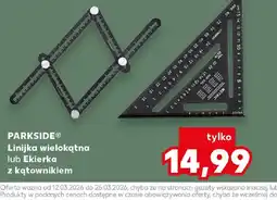 Kaufland Parkside Linijka wielokątna / Ekierka oferta