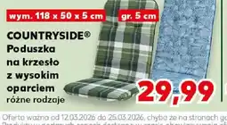 Kaufland Countryside Poduszka na krzesło oferta