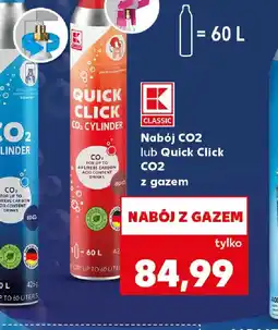 Kaufland Nabój CO2 Quick Click oferta