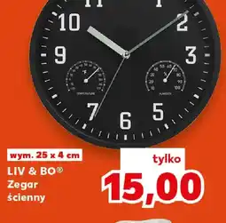 Kaufland LIV & BO Zegar ścienny oferta