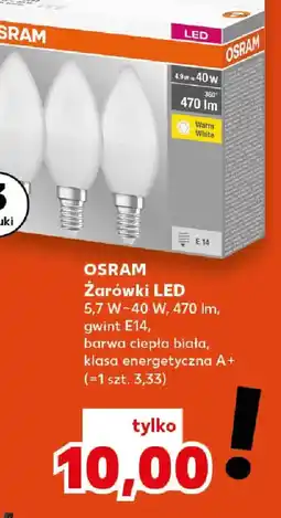 Kaufland Osram Zarówki LED oferta
