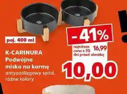 Kaufland K-CARINURA Podwójna miska oferta