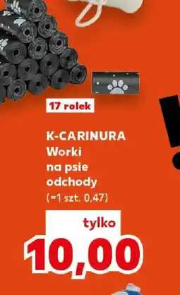 Kaufland K-Carinura Worki na psie odchody oferta