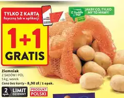 Intermarche Ziemniak Z SADÓW I PÓL 5 kg, worek oferta