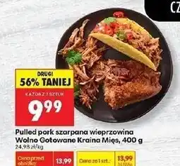 Biedronka Wieprzowina szarpana wolno gotowana Kraina Mięs oferta