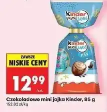 Biedronka Jajka mini mleczne z nadzieniem Kinder Eggs oferta