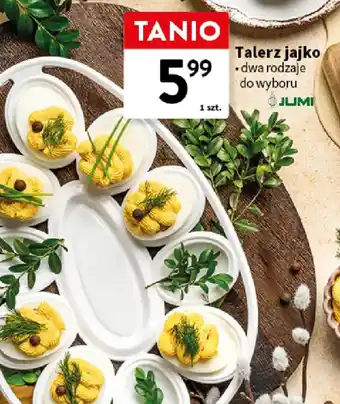 Talerz jajko