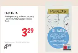 Rossmann Płatki pod oczy z zieloną herbatą i aloesem, redukują opuchliznę oferta