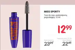 Rossmann Tusz do rzęs wodoodporny pogrubiający oferta