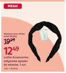 Rossmann Satynowa opaska do włosów oferta