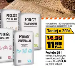 OBI Podłoże pod iglaki oferta