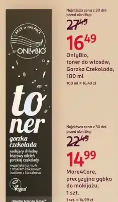 Rossmann Toner do włosów Gorzka Czekolada oferta