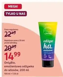 Rossmann Emolientowa odżywka do włosów oferta