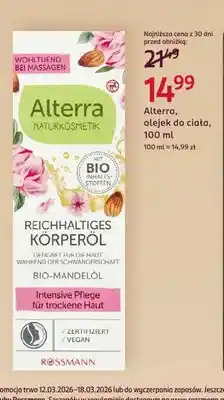 Rossmann Olejek do ciała oferta