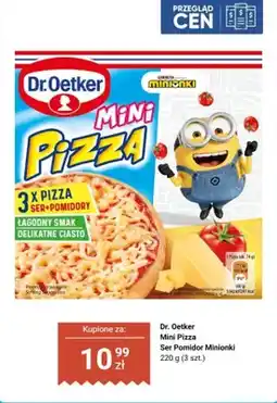 Biedronka Mini Pizza ser pomidor Minionki oferta
