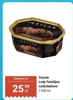 Biedronka Lody Familijne czekoladowe oferta