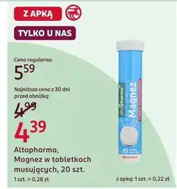 Rossmann Magnez w tabletkach musujących oferta