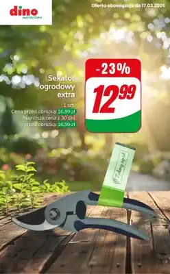 Dino Sekator ogrodowy extra oferta