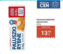Biedronka Paluszki rybne kapitańskie oferta