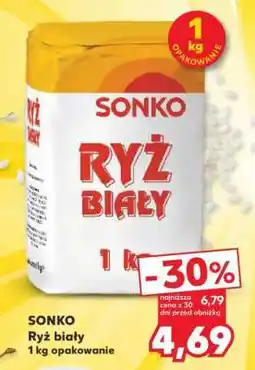 Kaufland SONKO Ryż biały 1 kg opakowanie oferta