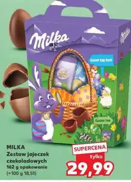 Kaufland MILKA Zestaw jajeczek czekoladowych 162 g opakowanie oferta