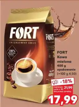 Kaufland FORT Kawa mielona 400 g opakowanie oferta