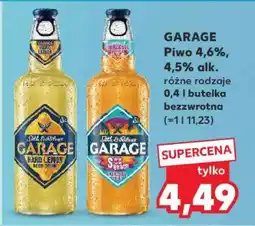 Kaufland GARAGE Piwo 4,6%, 4,5% alk oferta