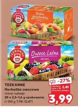 Kaufland TEEKANNE Herbatka owocowa oferta