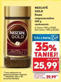 Kaufland NESCAFÉ Gold oferta