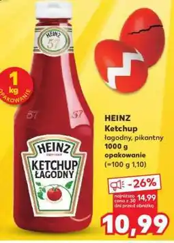 Kaufland HEINZ Ketchup łagodny, pikantny oferta